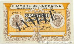 50 Centimes Annulé FRANCE regionalism and miscellaneous Bougie, Sétif 1918 JP.139.04 UNC-