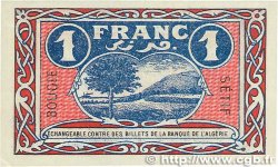 1 Franc FRANCE Regionalismus und verschiedenen Bougie, Sétif 1918 JP.139.06 fST+