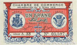 1 Franc FRANCE regionalism and miscellaneous Bougie, Sétif 1918 JP.139.06 UNC