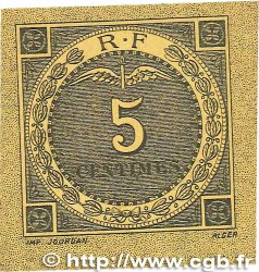 5 Centimes FRANCE regionalism and miscellaneous Bougie, Sétif 1916 JP.139.09 UNC-