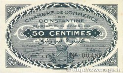 50 Centimes FRANCE regionalism and miscellaneous Constantine 1922 JP.140.36 AU-