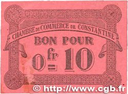 10 Centimes FRANCE regionalismo e varie Constantine 1915 JP.140.47 SPL