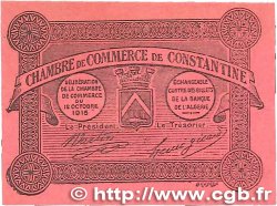 10 Centimes FRANCE regionalism and miscellaneous Constantine 1915 JP.140.47 AU-