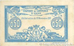 50 Centimes FRANCE Regionalismus und verschiedenen Oran 1915 JP.141.04 VZ