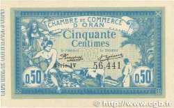 50 Centimes FRANCE regionalismo y varios Oran 1915 JP.141.04 FDC