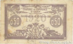 50 Centimes FRANCE regionalismo y varios Oran 1920 JP.141.22 BC