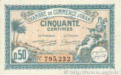 50 Centimes FRANCE regionalismo e varie Oran 1921 JP.141.25 BB