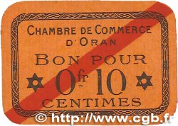 10 Centimes FRANCE regionalism and miscellaneous Oran 1918 JP.141.53 UNC-