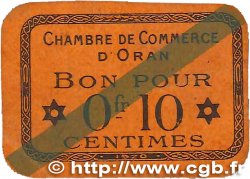 10 Centimes FRANCE regionalismo e varie Oran 1920 JP.141.57 AU