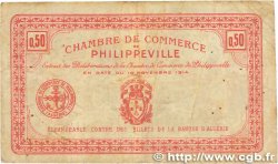 50 Centimes FRANCE regionalism and miscellaneous Philippeville 1914 JP.142.01 VG