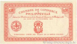 50 Centimes FRANCE Regionalismus und verschiedenen Philippeville 1914 JP.142.01 fST+