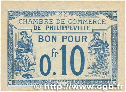 10 Centimes FRANCE regionalismo y varios Philippeville 1915 JP.142.13