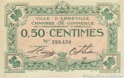 50 Centimes FRANCE Regionalismus und verschiedenen Abbeville 1920 JP.001.01 SS