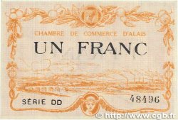 1 Franc FRANCE regionalismo e varie Alais. Nom Actuel : Alès 1916 JP.004.09 FDC
