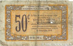 50 Centimes FRANCE regionalism and various Alencon et Flers 1915 JP.006.39 G