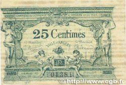 25 Centimes FRANCE Regionalismus und verschiedenen Angers  1917 JP.008.04 SS
