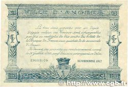 25 Centimes FRANCE regionalismo y varios Angers  1917 JP.008.04 SC+