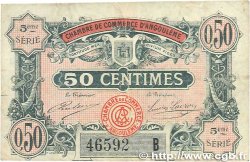 50 Centimes FRANCE regionalismo y varios Angoulême 1917 JP.009.40