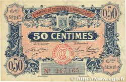 50 Centimes FRANCE regionalismo e varie Angoulême 1920 JP.009.46 BB