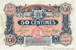 50 Centimes FRANCE Regionalismus und verschiedenen Angoulême 1920 JP.009.46 VZ