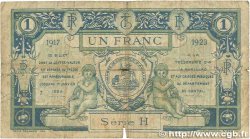 1 Franc FRANCE Regionalismus und verschiedenen Aurillac 1917 JP.016.13 SGE