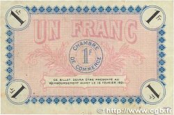 1 Franc FRANCE Regionalismus und verschiedenen Auxerre 1916 JP.017.08 fSS
