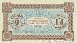 50 Centimes FRANCE regionalismo e varie Auxerre 1916 JP.017.11 SPL