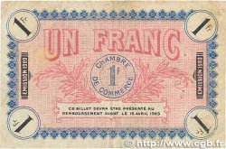 1 Franc FRANCE regionalismo y varios Auxerre 1920 JP.017.26 BC
