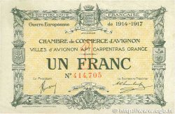 1 Franc FRANCE regionalismo e varie Avignon 1915 JP.018.17