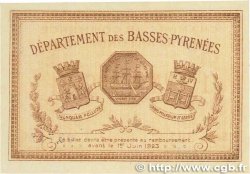 1 Franc FRANCE regionalism and miscellaneous Bayonne 1918 JP.021.59 UNC-
