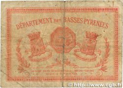 2 Francs FRANCE regionalismo y varios Bayonne 1920 JP.021.68 RC