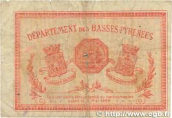 2 Francs FRANCE Regionalismus und verschiedenen Bayonne 1920 JP.021.68 S