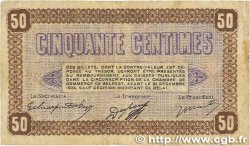 50 Centimes FRANCE Regionalismus und verschiedenen Belfort 1921 JP.023.56 fS