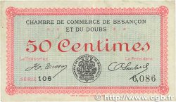 50 Centimes FRANCE Regionalismus und verschiedenen Besançon 1915 JP.025.01 fSS