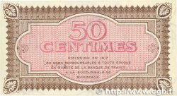 50 Centimes FRANCE Regionalismus und verschiedenen Bordeaux 1917 JP.030.11 fST+