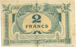 2 Francs FRANCE regionalismo y varios Bordeaux 1917 JP.030.23 MBC
