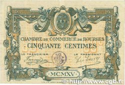 50 Centimes FRANCE regionalism and miscellaneous Bourges 1915 JP.032.01
