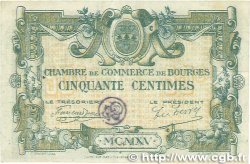 50 Centimes FRANCE regionalism and various Bourges 1915 JP.032.01 VF