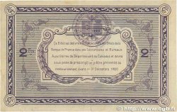 2 Francs FRANCE regionalism and miscellaneous Caen et Honfleur 1915 JP.034.10 VF