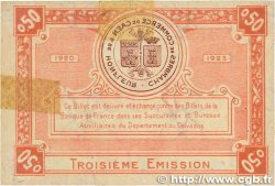50 Centimes FRANCE regionalismo e varie Caen et Honfleur 1920 JP.034.16 BB
