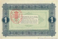 1 Franc FRANCE Regionalismus und verschiedenen Calais 1916 JP.036.25 VZ