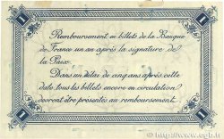 1 Franc FRANCE Regionalismus und verschiedenen Calais 1916 JP.036.30 VZ