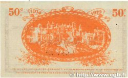 50 Centimes FRANCE Regionalismus und verschiedenen Carcassonne 1914 JP.038.01 VZ+