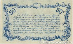 50 Centimes FRANCE regionalismo e varie Chateauroux 1916 JP.046.14 FDC
