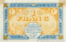 1 Franc FRANCE Regionalismus und verschiedenen Chateauroux 1920 JP.046.23 VZ