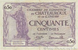 50 Centimes FRANCE regionalismo y varios Chateauroux 1920 JP.046.24 MBC
