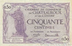 50 Centimes FRANCE regionalism and various Chateauroux 1920 JP.046.24 VF+