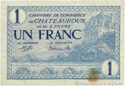 1 Franc FRANCE regionalism and various Chateauroux 1920 JP.046.26 VF