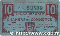 10 Centimes FRANCE regionalismo y varios Chateauroux 1918 JP.046.32 BC