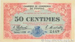 50 Centimes FRANCE regionalism and miscellaneous Cognac 1916 JP.049.01 AU